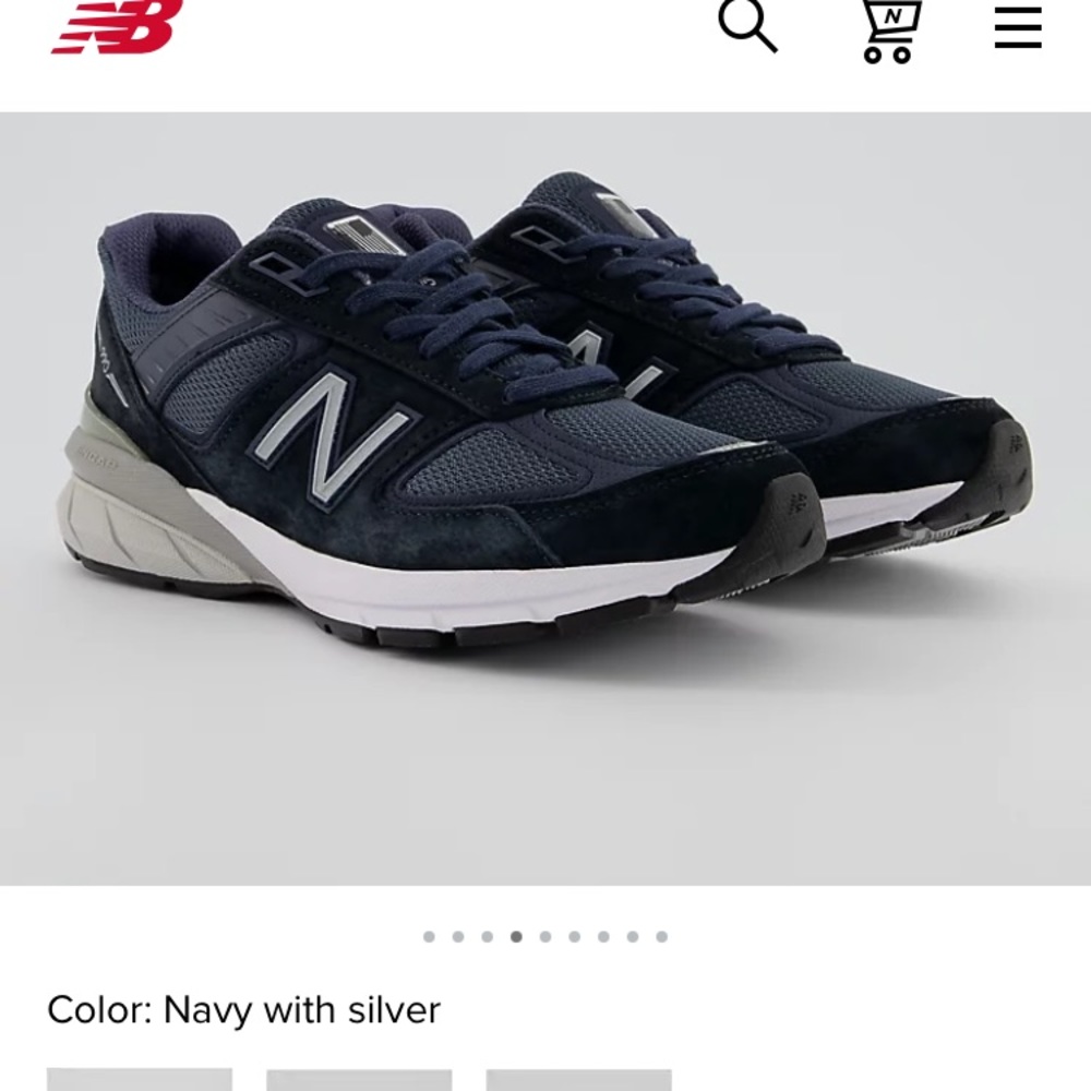 COPY - Womens New Balance 990V5 Ultra Soft Ortholite Shoe